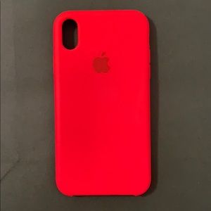 Never Used iPhone XR APPLE Brand Red Phone Case!😍